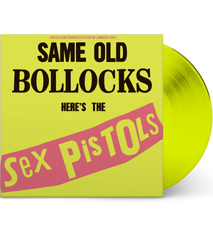 SEX PISTOLS - SAME OLD BOLLOCKS HERE'S THE SEX PISTOLS (VINILO YELLOW)