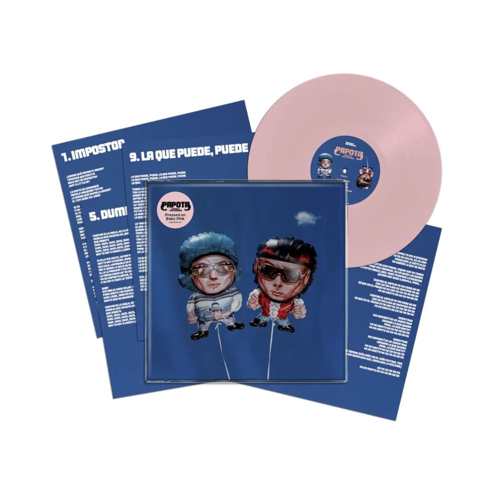CA7RIEL & PACO AMOROSO - PAPOTA (VINILO BABY PINK) (INCLUYE TINY DESK)