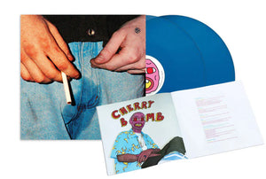 TYLER THE CREATOR - CHERRY BOMB (VINILO DOBLE) (DELUXE GATEFOLD PACKAGING WITH 8 PAGE BOOKLET) (TRANSLUCENT BLUE VINYL)