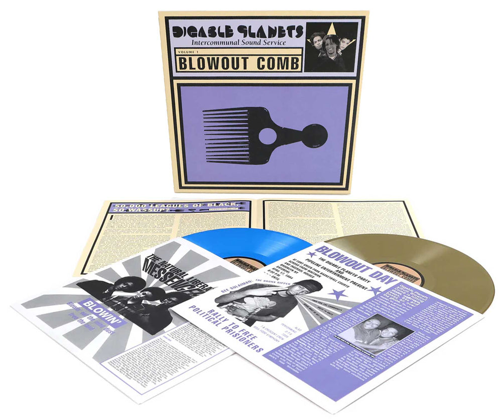 DIGABLE PLANETS - BLOWOUT COMB (VINILO SIMPLE) (DUO COLOR WAX GOLD & BLUE)