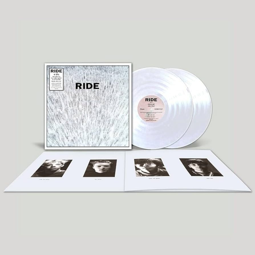 RIDE - 4 EP´S (VINILO DOBLE) (WHITE VINYL)