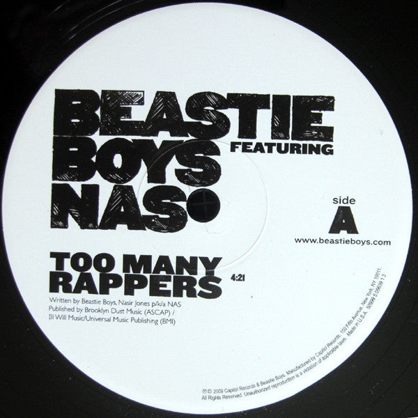 BEASTIE BOYS - TOO MANY RAPPERS