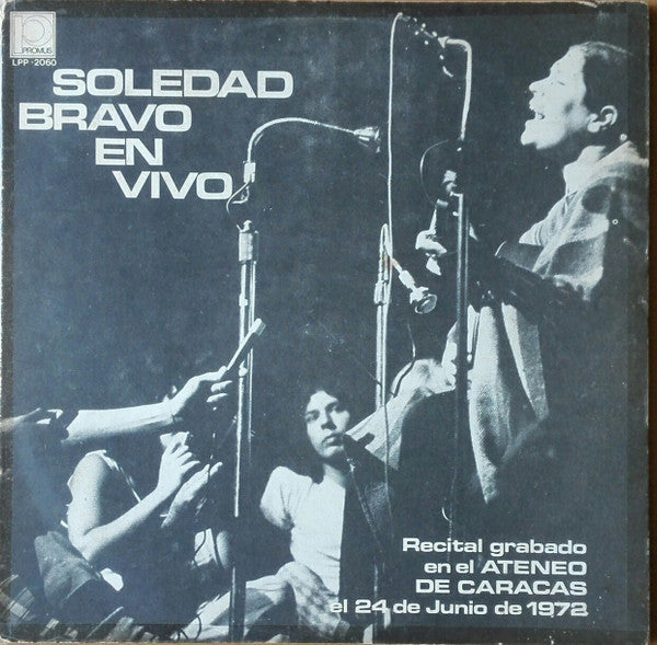 SOLEDAD BRAVO - EN VIVO ATENEO DE CARACAS (2 LP GATEFOLD)  2da mano